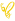 Design d'une abeille jaune qui sert de décoration sur la page d'acceuil de Plume and Bees